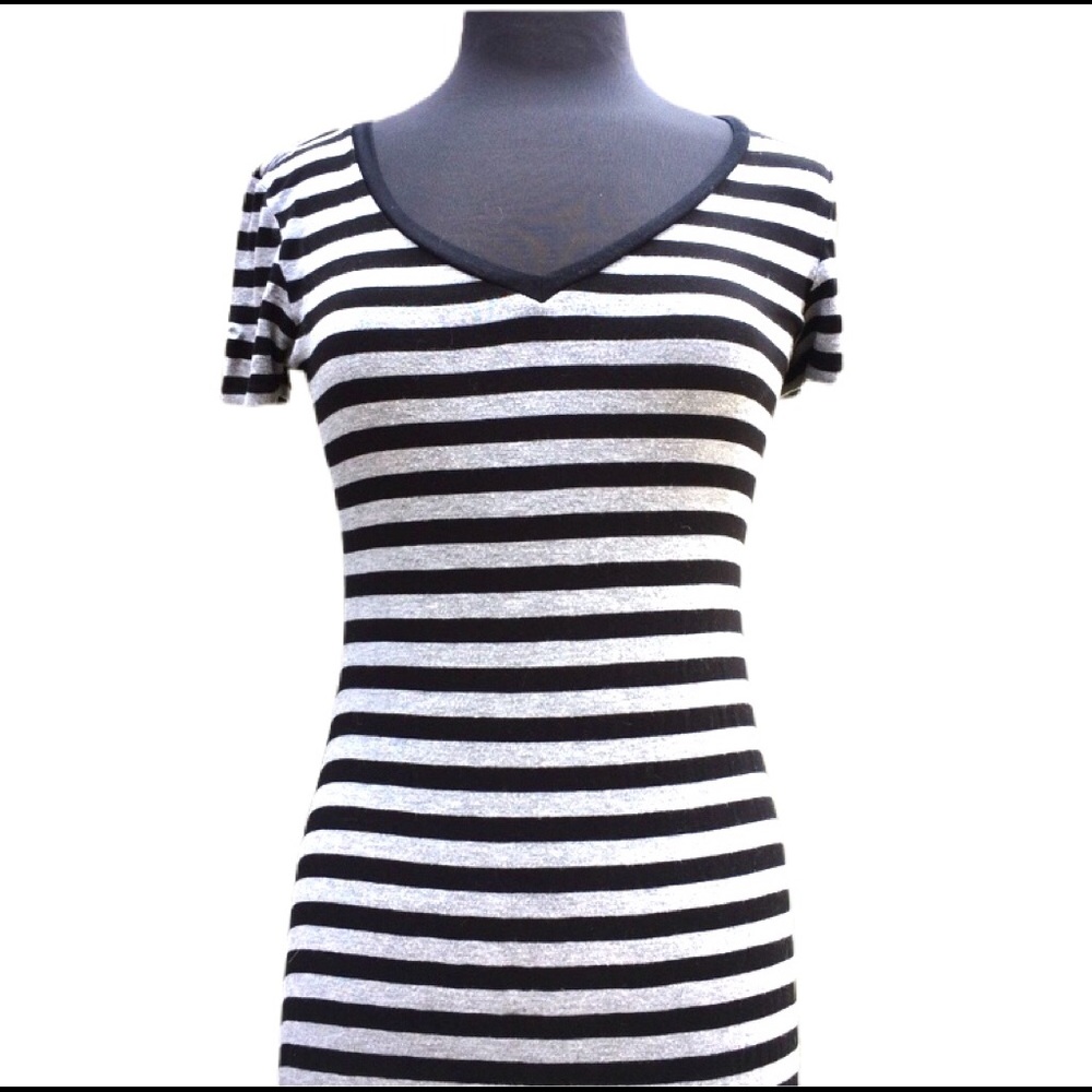 Striped Maxi Dress- Size S/P